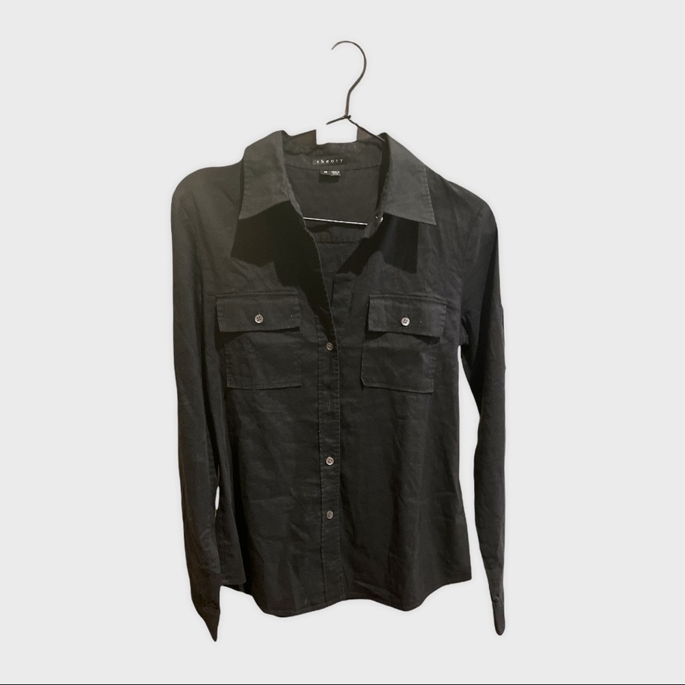 Theory button up shirt
